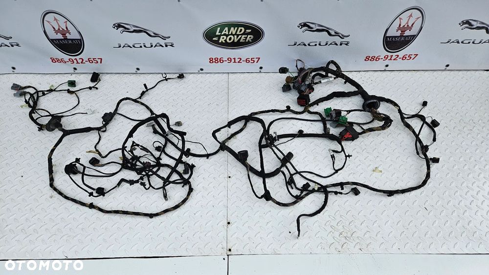 Jaguar XJ 351 5.0 SC 510 KM 508PS Instalacja grodzi Wiązka przewodów komory Kable AW93-14290-UAE