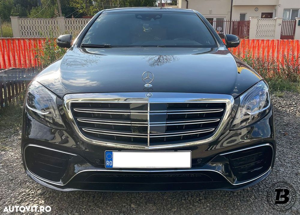 Grila compatibila cu Mercedes S-Class W222 S63 Design cu Distronic - 5