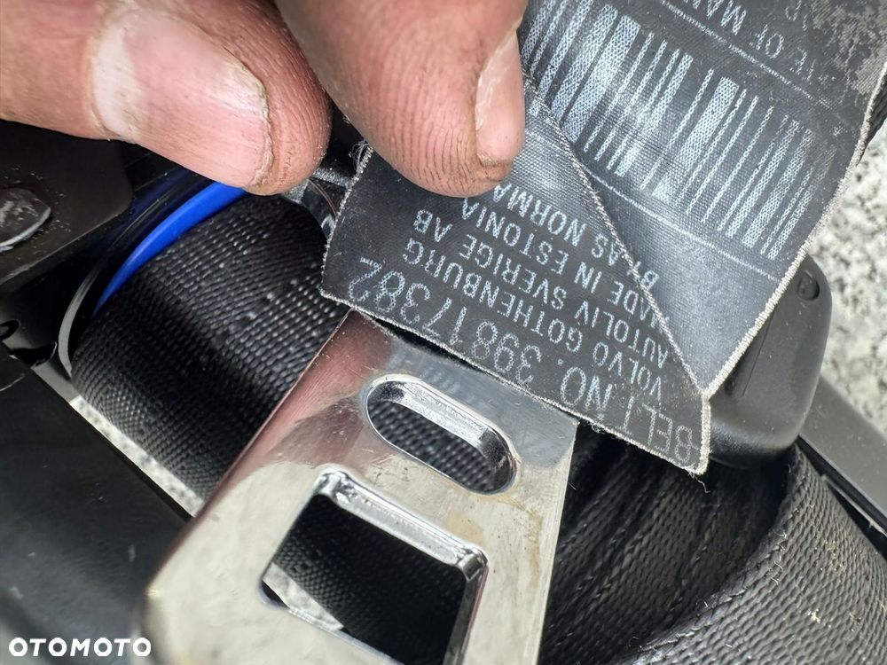 pas bezpieczeństwa prawy przód oryginał volvo xc60 2008-2013 39817382 - 8