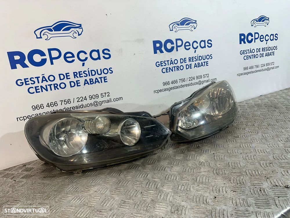 .Oticas Farol Frente Frontal Esquerda Direita Original VW Volkswagen Golf 6 VI 5K 5K2941006 5K2941005 - 2