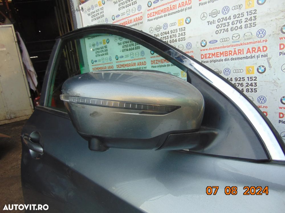 Oglinda Nissan Qashqai 2013-2021 oglinzi stanga dreapta cu camera dezmembrez qashqai 1.5 manual - 10