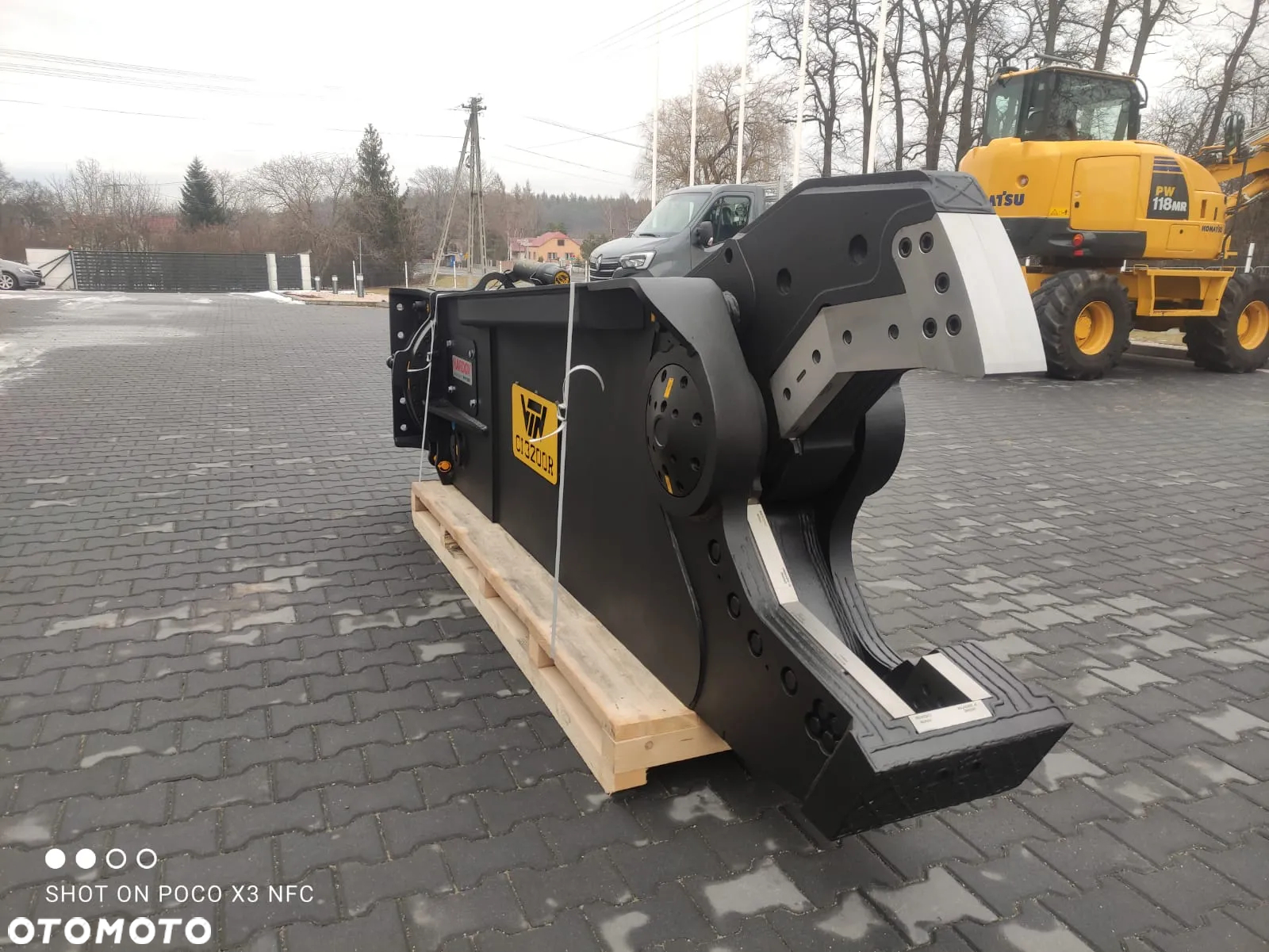 Obrotowe nożyce do cięcia stali złomu VTN CI3200 - 8