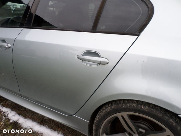 Drzwi tył lewe bmw m5 e60 v10 507km silverstone