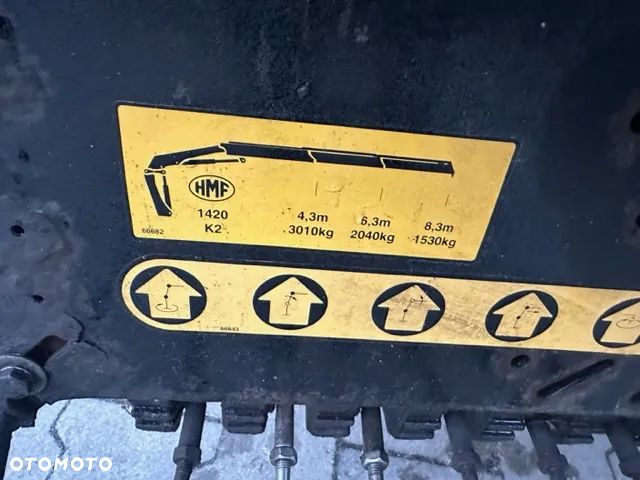 Palfinger HDS HMF 1420K2 2 wysuwy sterowanie radiowe rotor - 4