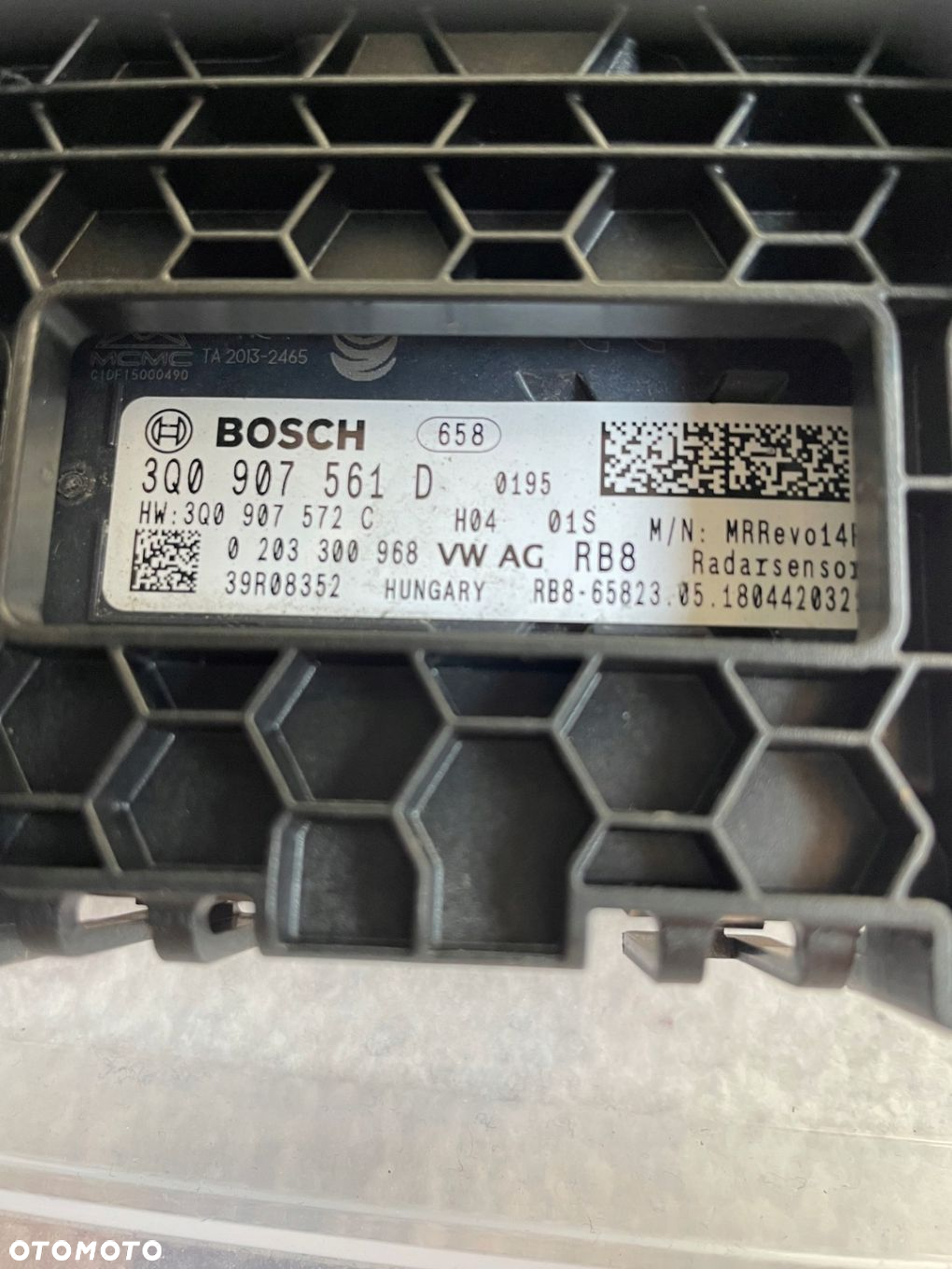 RADAR DISTRONIC VW PASSAT B8 3G0 3Q0907561D - 6
