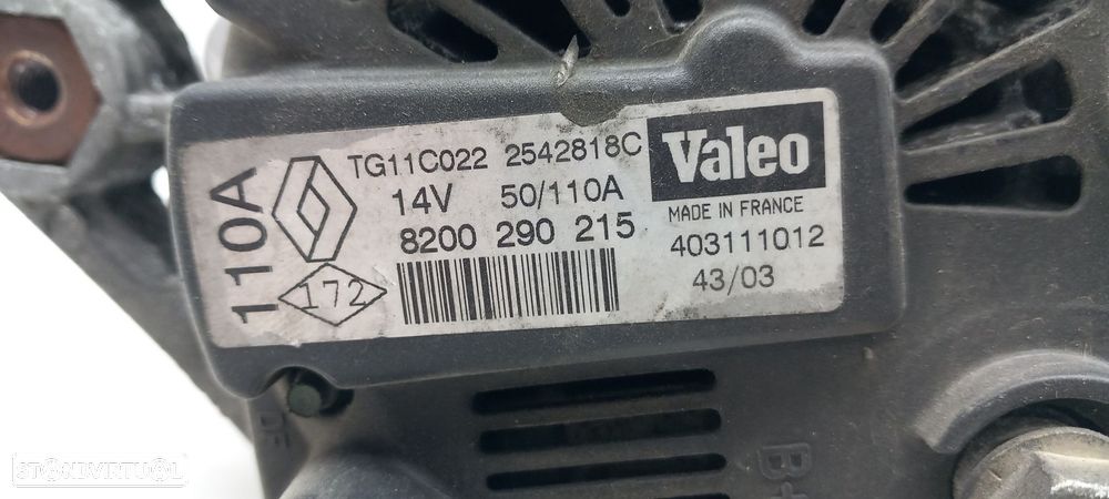 Alternador RENAULT Scénic II (JM0/1_) - 3