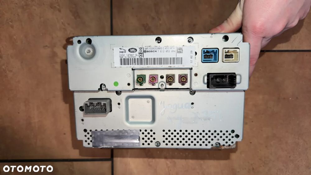 JAGUAR XJ X351 MONITOR EKRAN RADIA NAWIGACJI 905EQ9GS2003 - 2