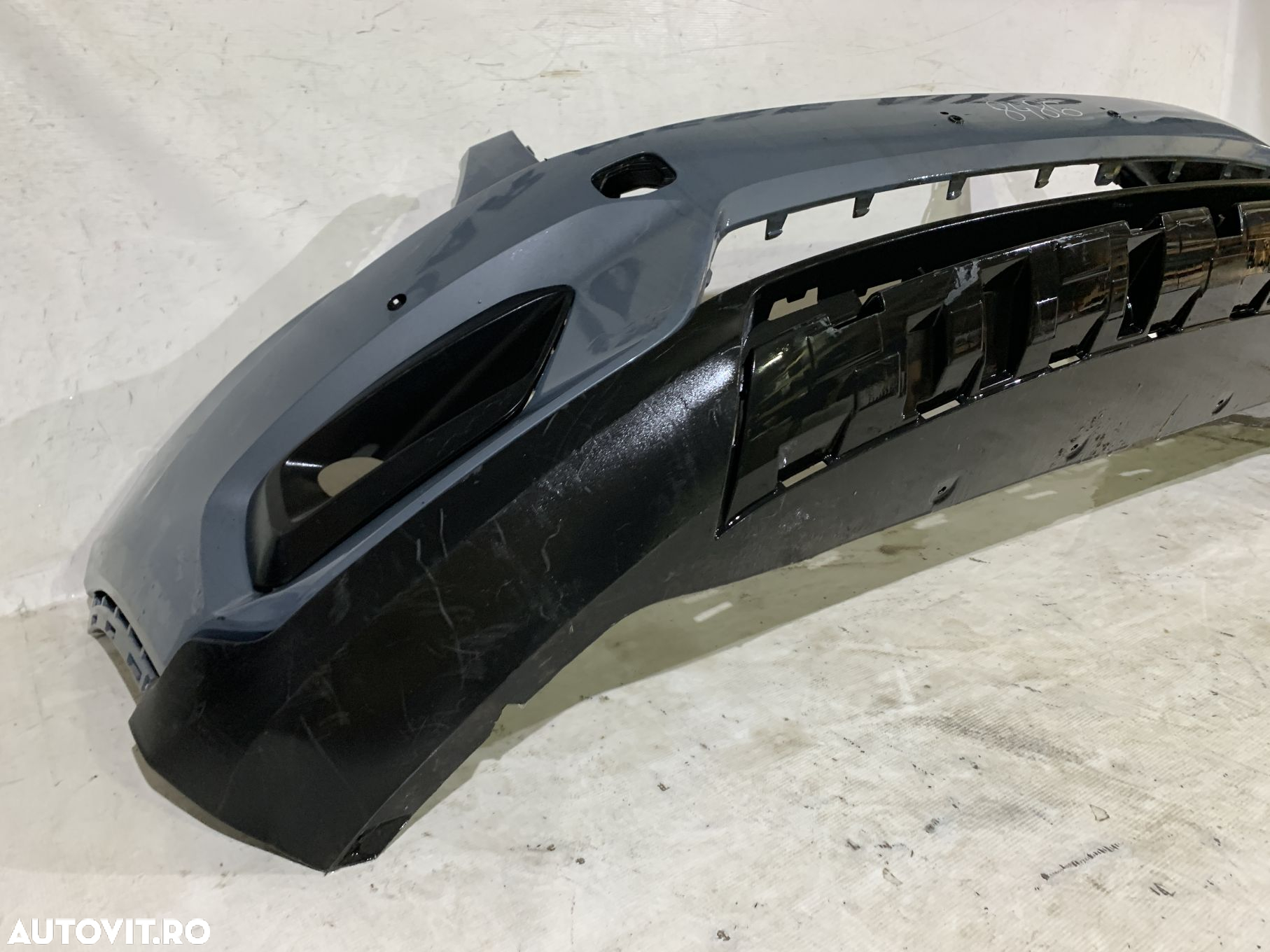 Bara fata Volvo XC40, 2018, 2019, 2020, 2021, 2022, 2023, cod origine OE 31449359, cu gauri pentru spalatori faruri. - 6