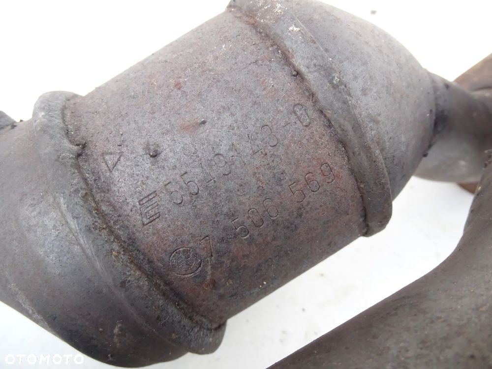 KOLEKTOR WYDECHOWY KATALIZATOR KATALIZATORY 7506569 BMW Z4 E85 E46 1.8 2.0 N42 N46 F-VAT - 3