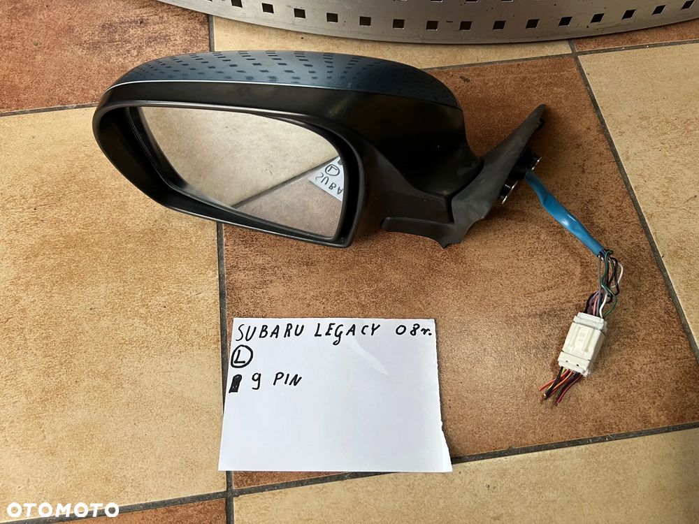 SUBARU LEGACY IV LIFT OUTBACK III LUSTERKO LEWE 2008 rok 9 PIN - 6