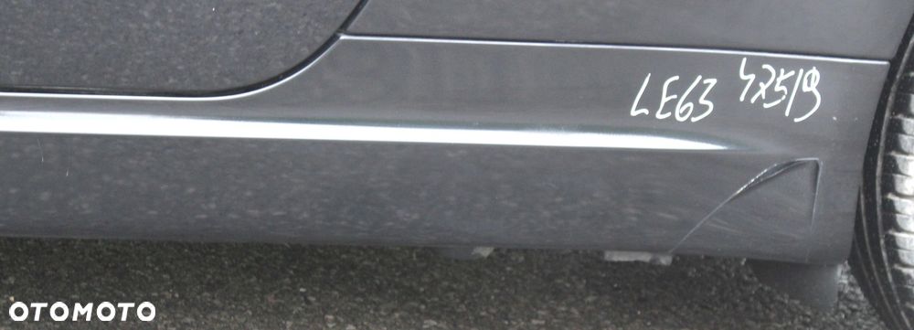 LISTWA NAKŁADKA PROGOWA LEWA BMW E63 E64 475 BLACK - 4