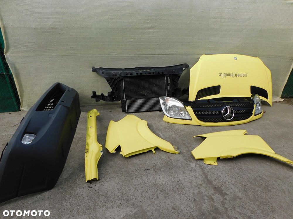 Sprinter 906 maska zderzak lampy błotniki chłodnice przód kompletny - 2