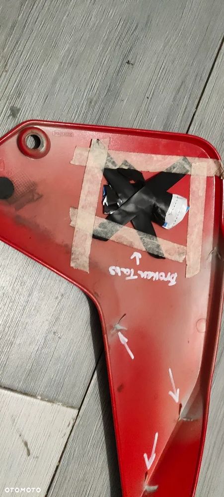 DUCATI MULTISTRADA 1200 Owiewka Boczek Chłodnica oleju wąż oleju czujnik - 8
