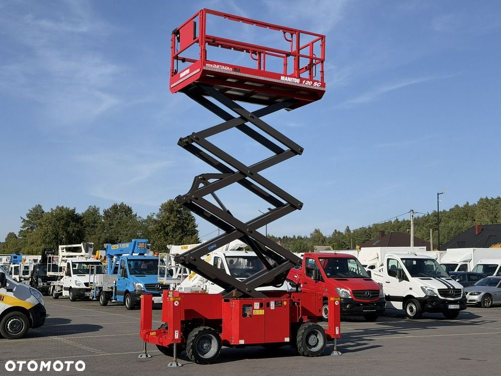 Manitou 120 SC Platforma robocza 12m Rozsuwany Kosz - 5