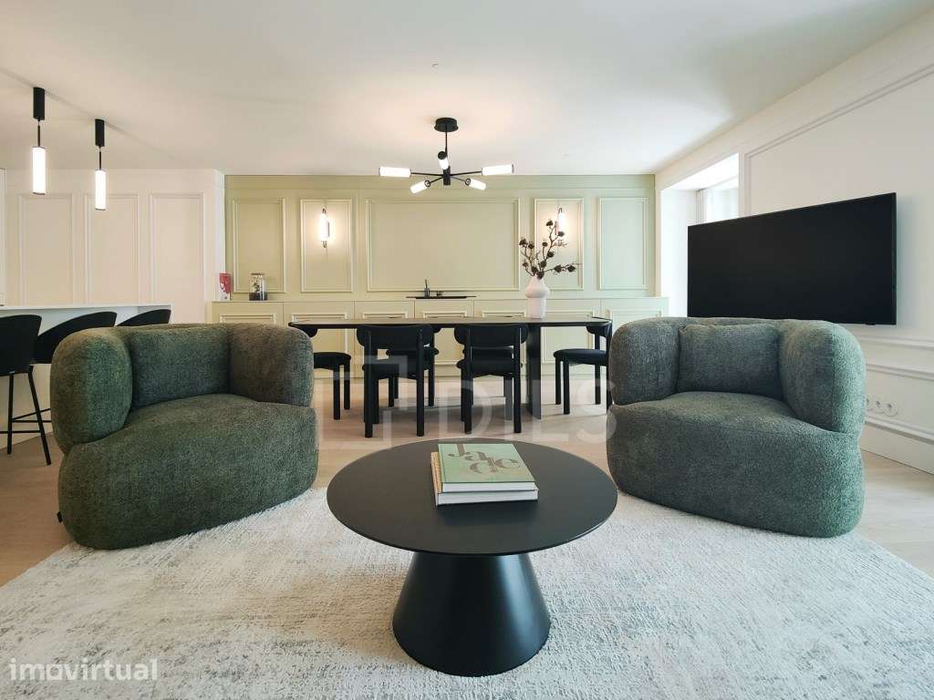 Apartamento T2 duplex mobilado no Edifício Odeon, Avenida da Liberdade - Grande imagem: 2/46
