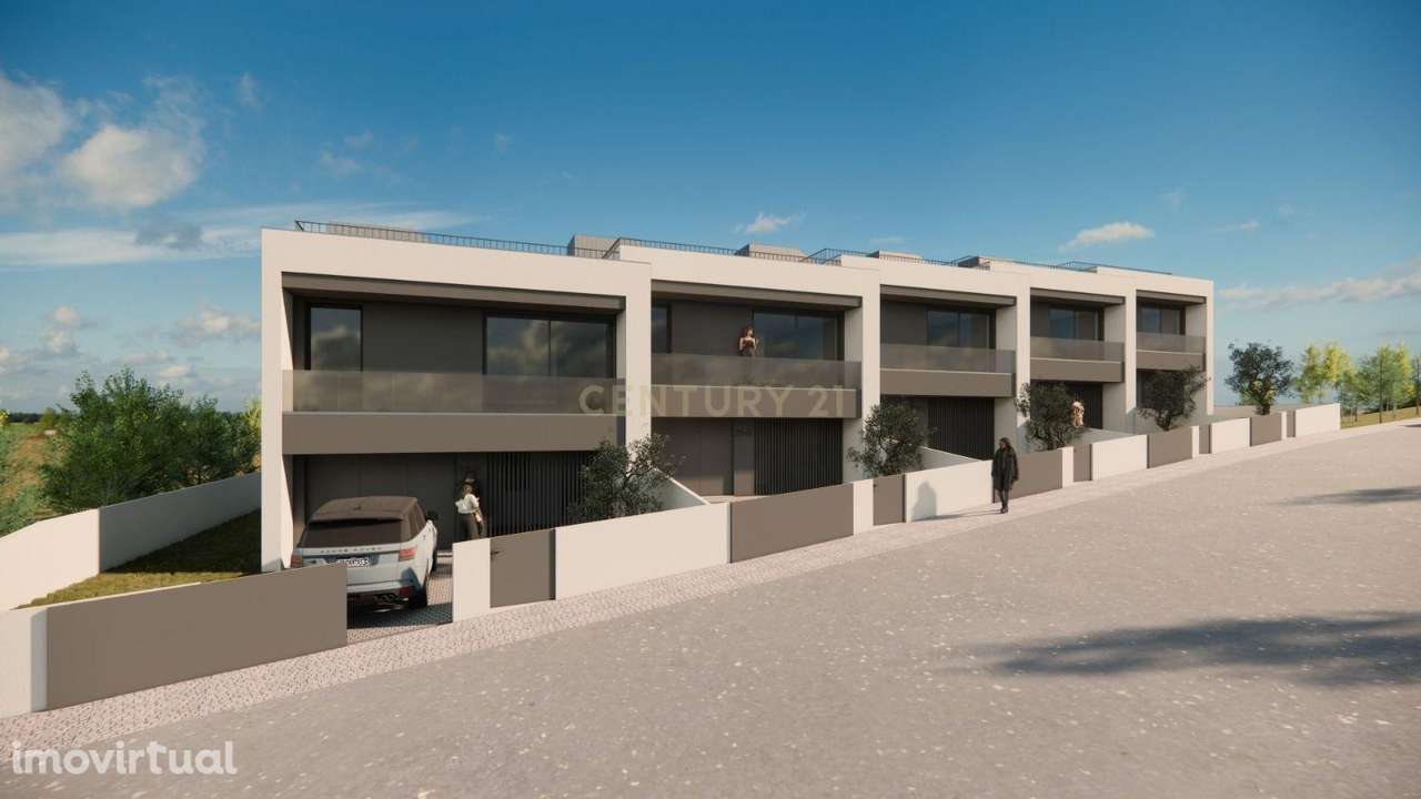 Moradia Geminada em Castelões- Penafiel: Lote 1- Fração C - Grande imagem: 2/6