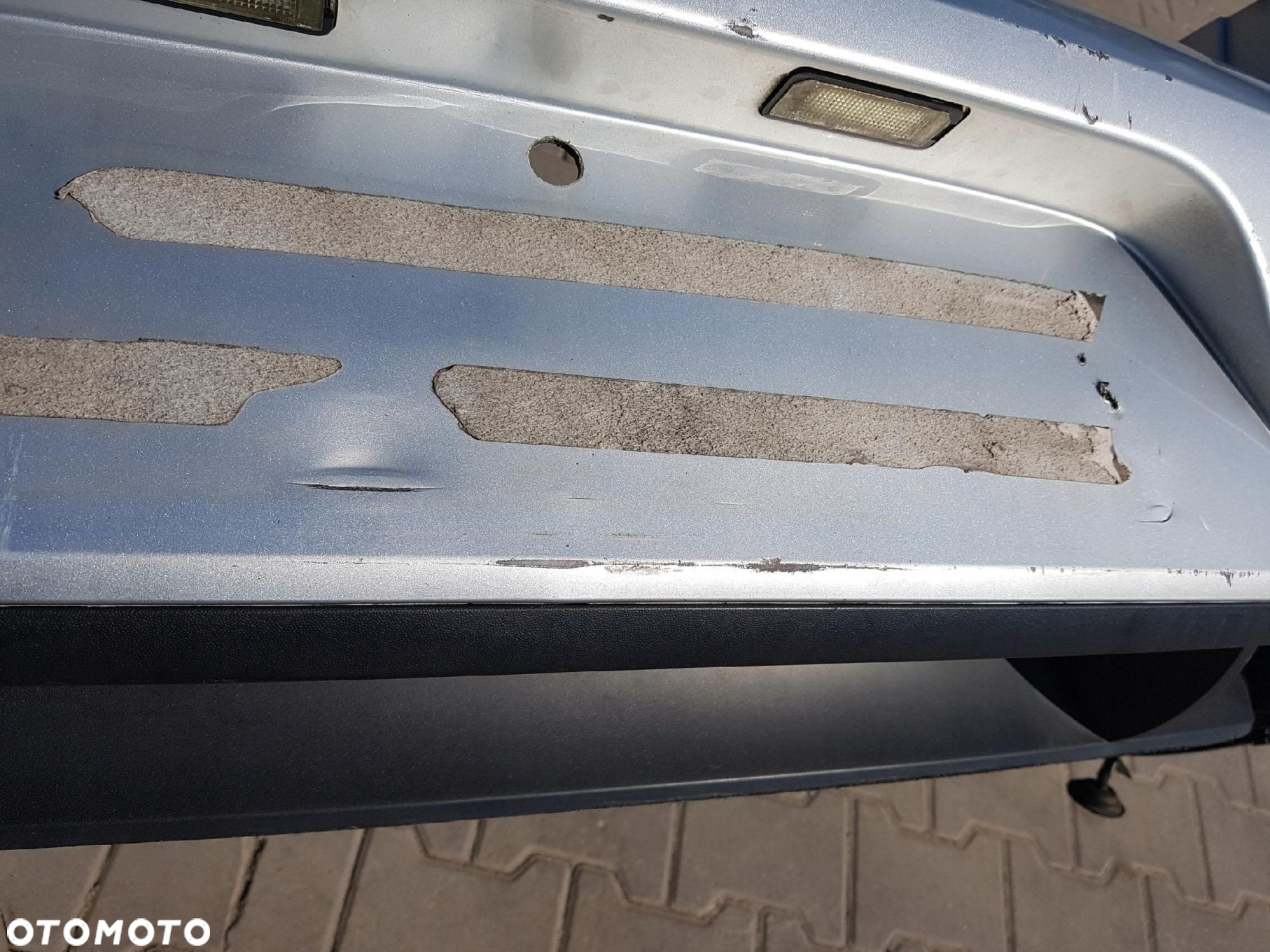 VW PASSAT B7 10-14r SEDAN ZDERZAK TYŁ TYLNY LA7W - 7