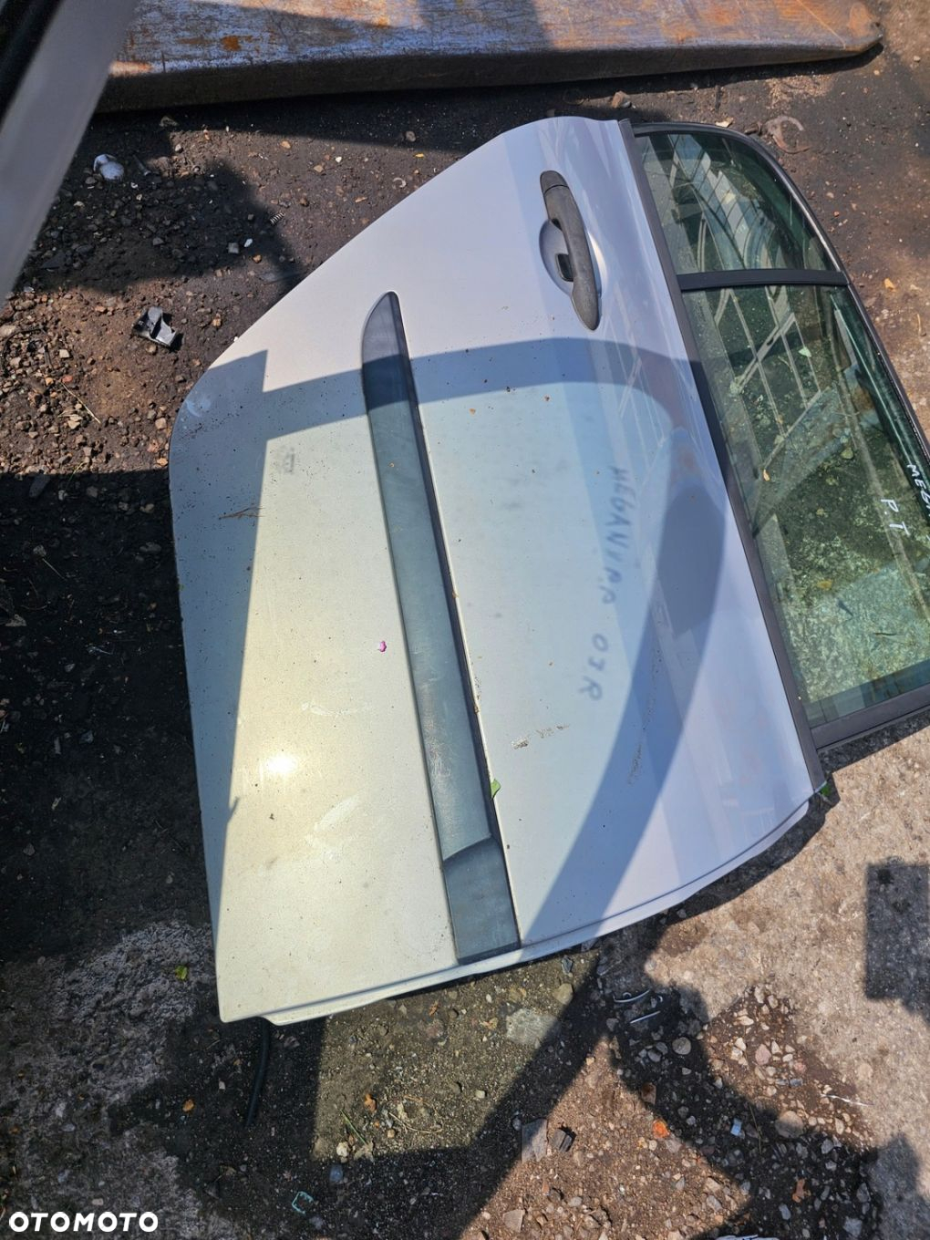 DRZQI PRAWY PRZÓD TYŁ SREBRNY RENAULT MEGANE II 03 EU SEDAN - 3