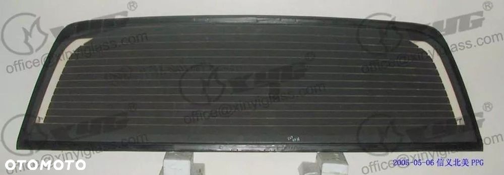 SZYBA TYLNA DODGE RAM 2D/4D 2003-2009 CIEMNA STAŁA GRZANA - 1
