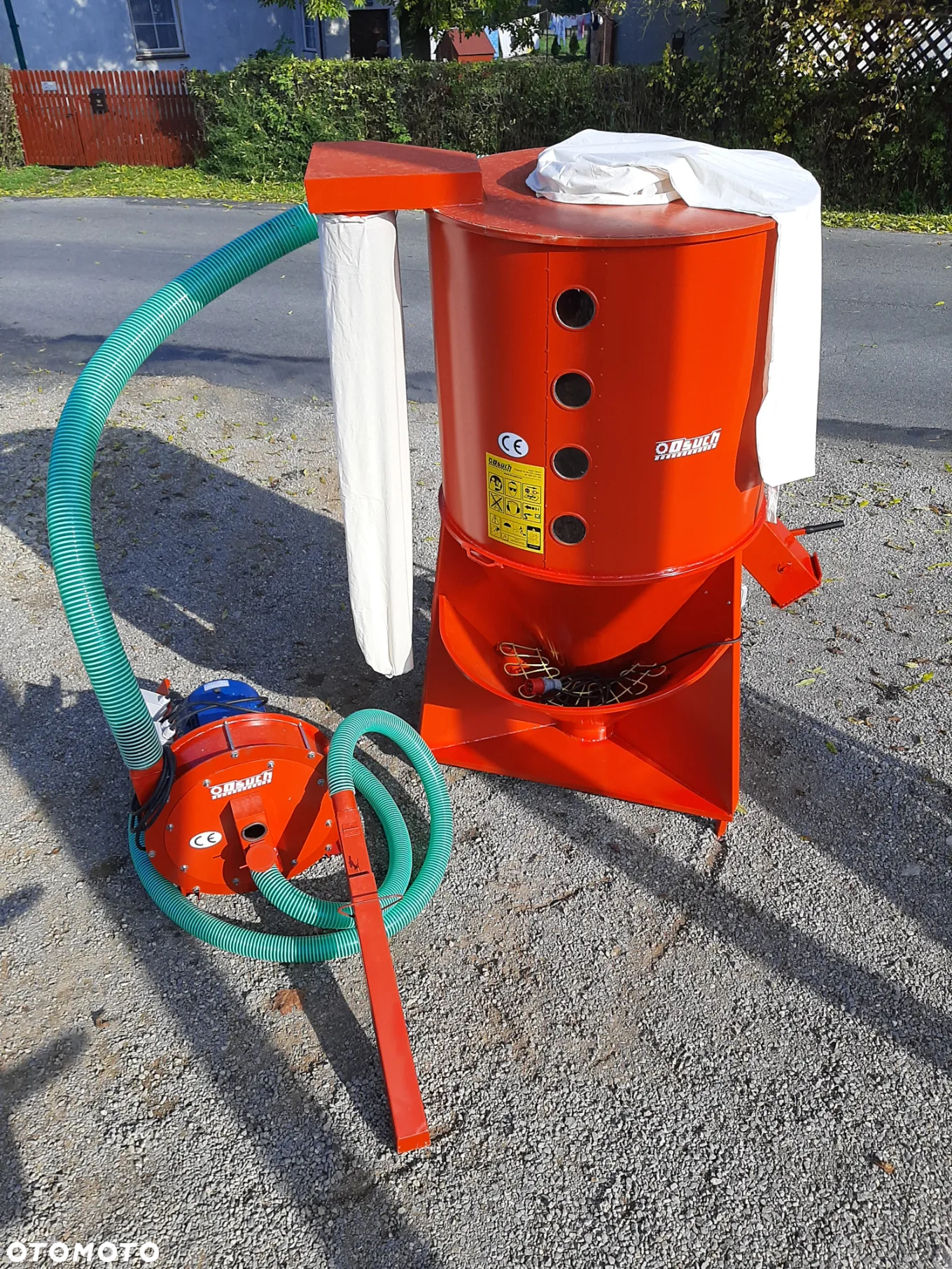 Zestaw/agregat PASZOWY mieszalnik 0,5-2t + śrutownik/młynek 7,5/11/15kw MŁYN do zboża - 3