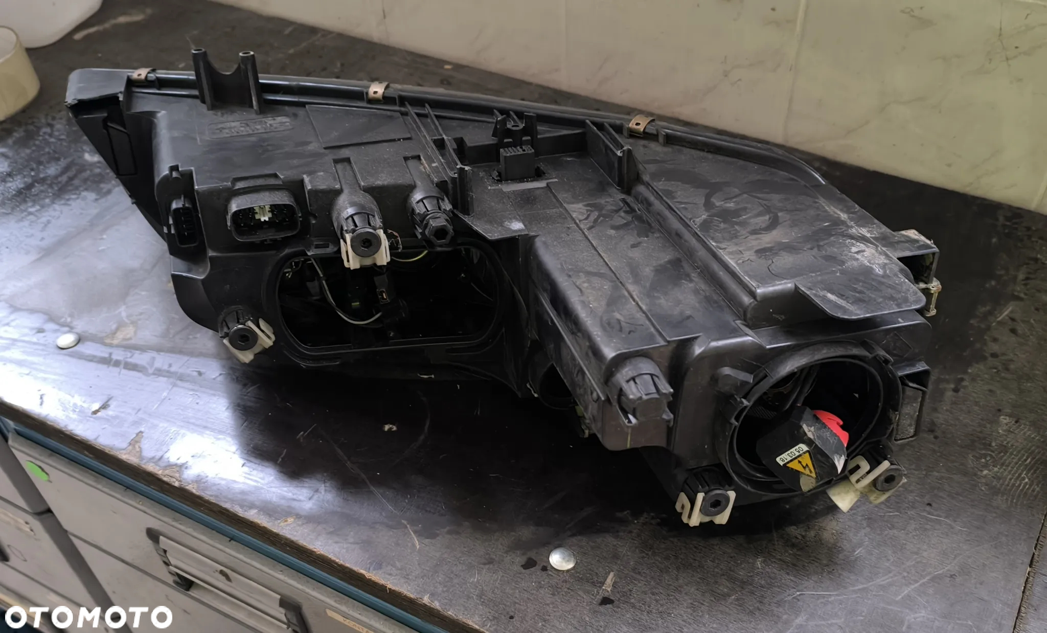 lampa lewy przód mazda 6 gg xenon - 6