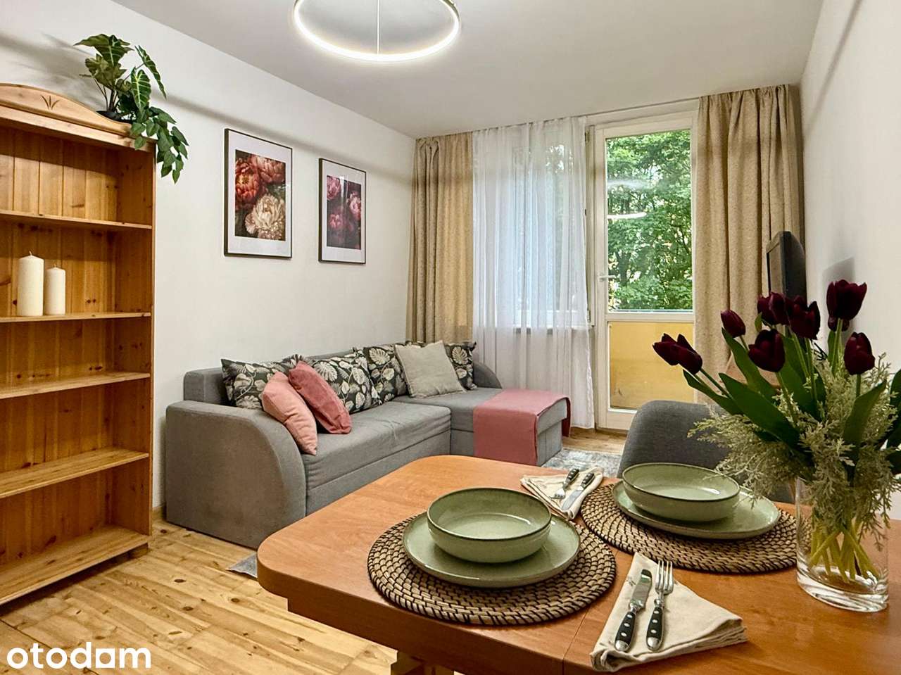 2 samodzielne pokoje, balkon, garaż, cisza i zieleń