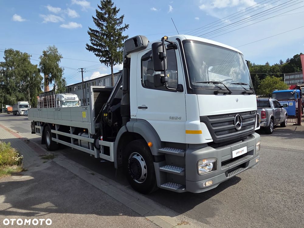 Mercedes-Benz AXOR 1824L // HDS HIAB 122 // DŹWIG ŻURAW // TYŁ PODUSZKI // MOŻLIWA PRZEBUDOWA NA LAWETĘ - 12