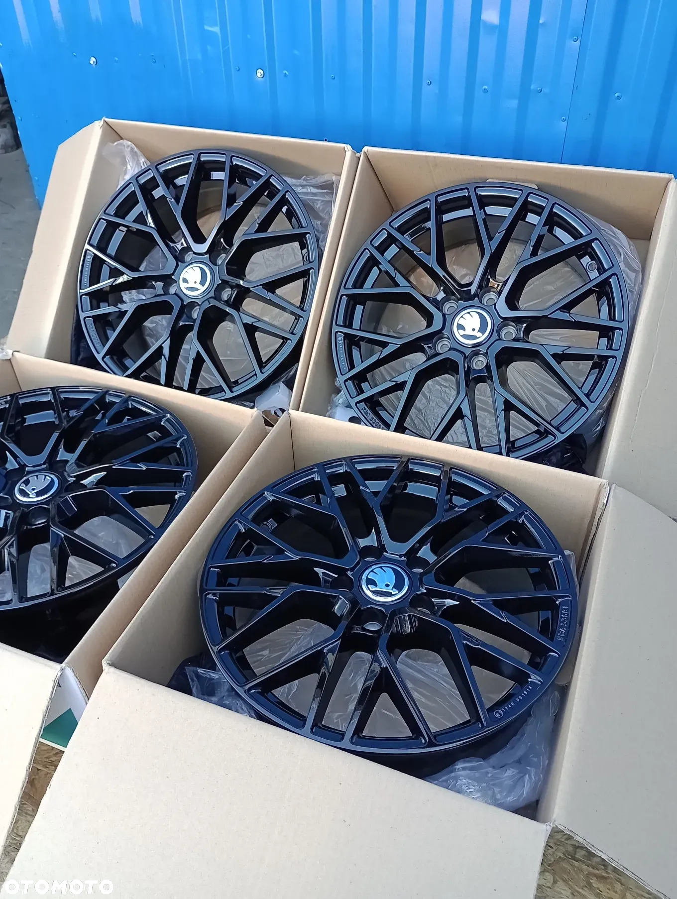 FELGI ALUMINIOWE 5x100 R18 8J ET40 SKODA FABIA OCTAVIA PRAKTIK RAPID SCALA - 7