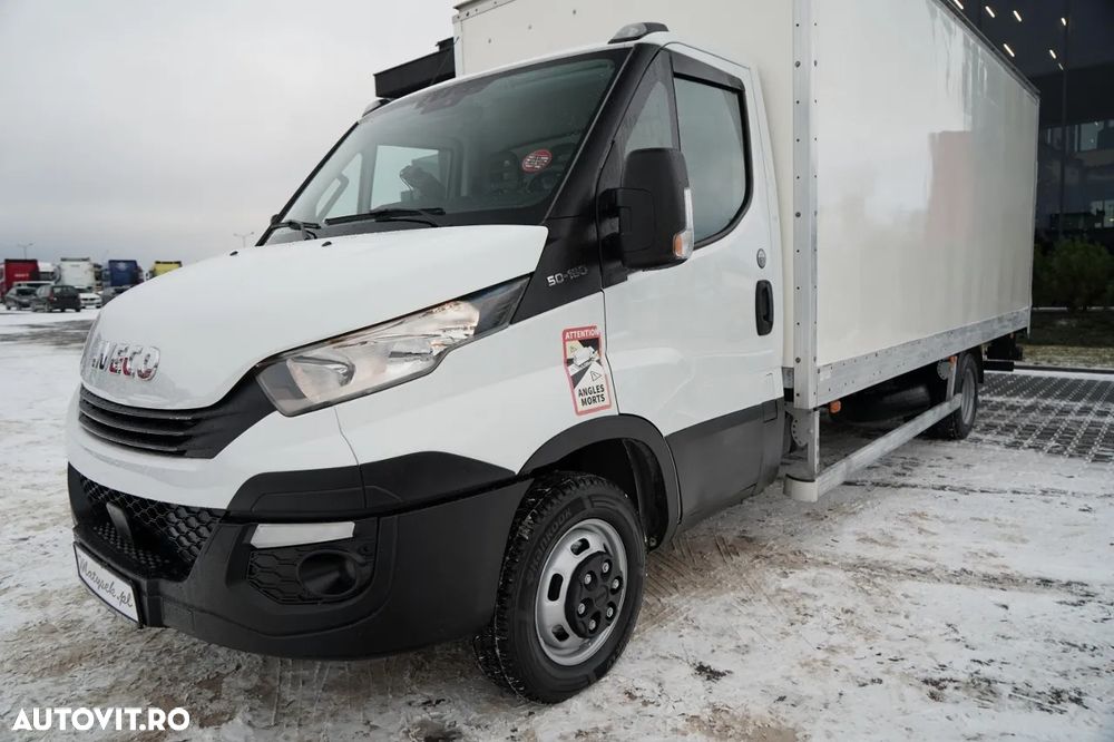 Iveco DAILY 50-180 / IZOTERMĂ / CONTAINER 5.5 M / LIFT DHOLLANDIA / OBLOANE LATERALĂ / HI-MATIC - 7