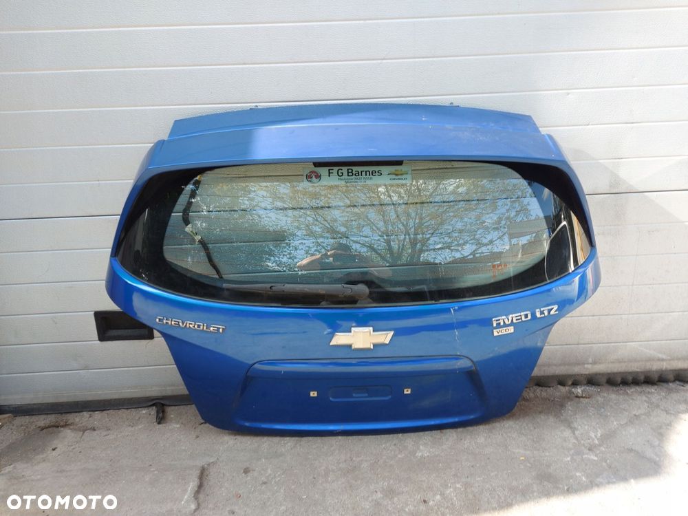 chevrolet aveo t300 hb klapa tył tylna kpl 2011- - 1