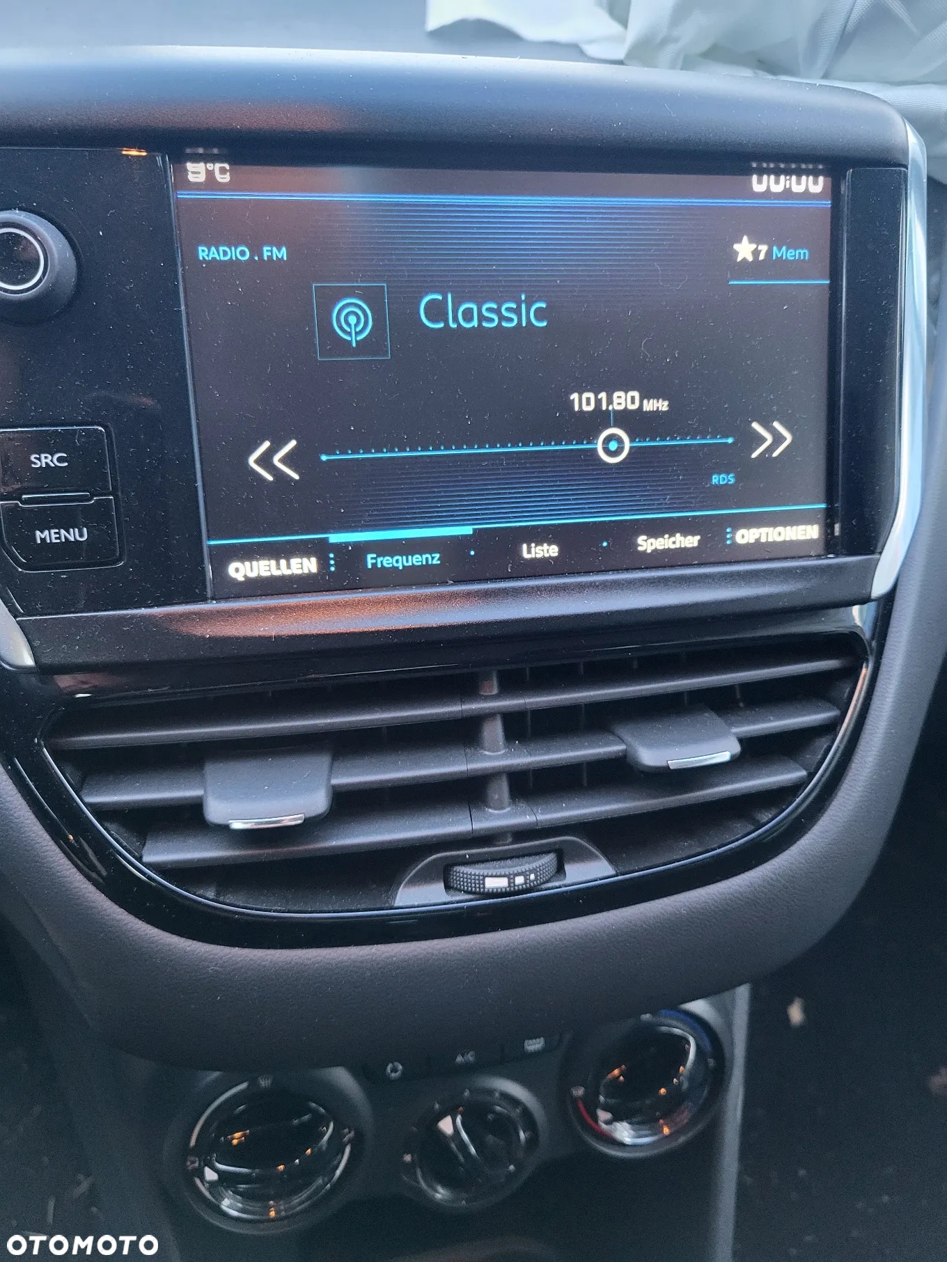 NAWIGACJA NAVI RADIO RAMKA Peugeot 208 I lift 12- EU Komplet - 2