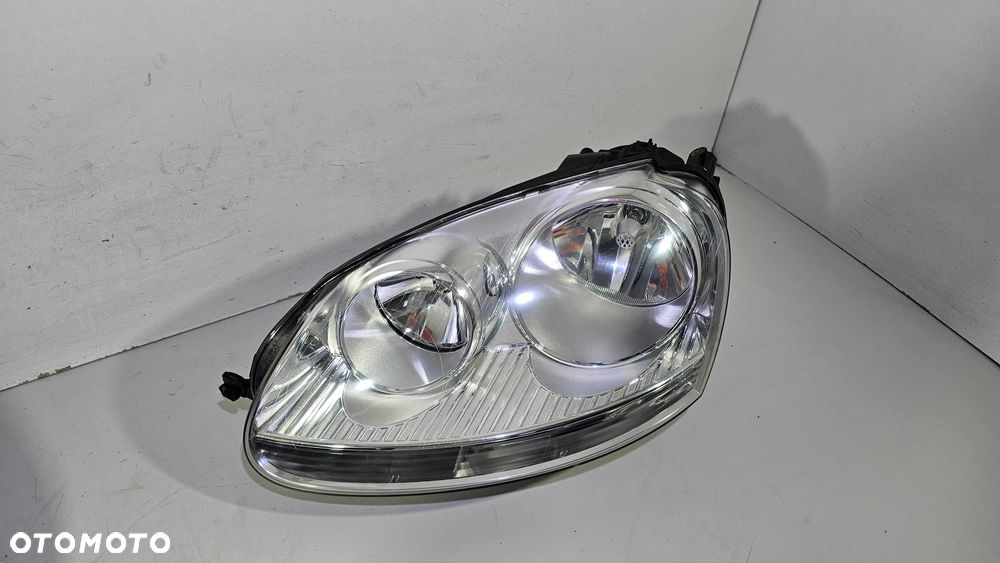 Vw golf v 5 lampy przód przednie komplet lewa prawa europa oryginał stan bdb - 8