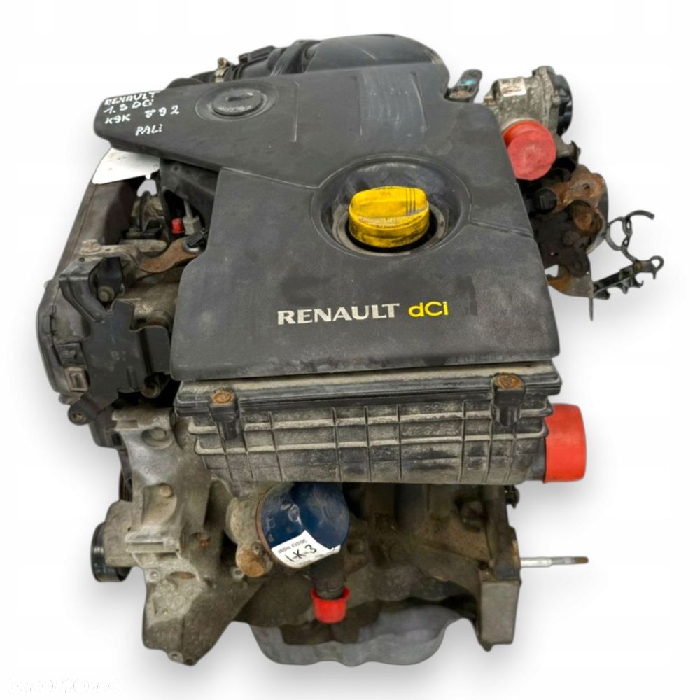 SILNIK K9K892 Nissan NV200 Dacia Logan Duster Sandero 1.5 DCI 90KM diesel - 1