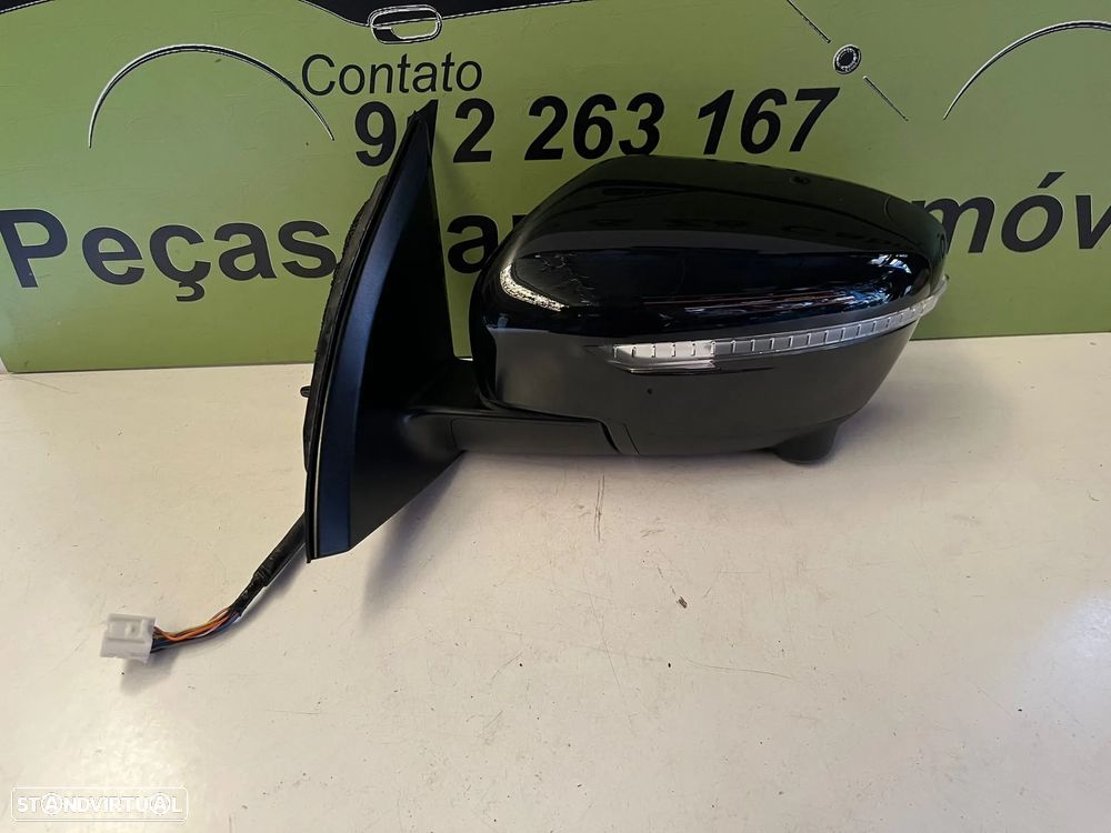 NISSAN QASHQAI J11 C/ CAMARA ESPELHO RETROVISOR ESQUERDO - ER275 - 2