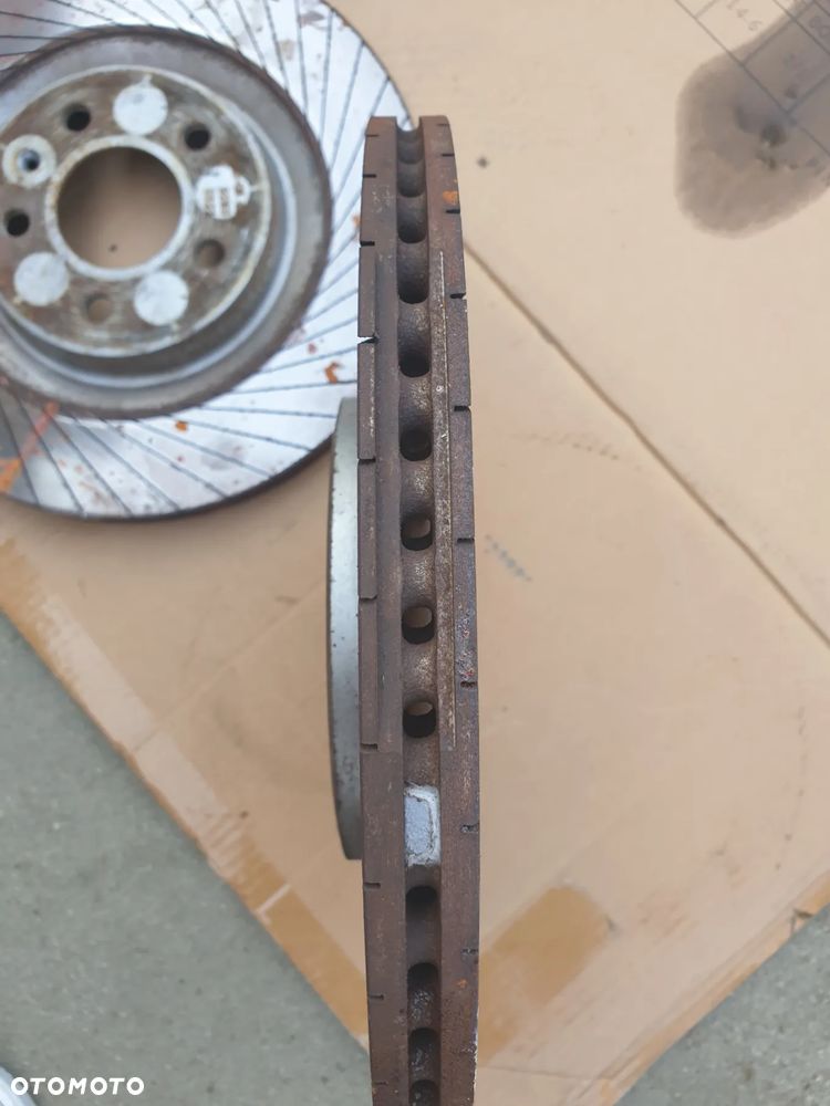 Tarcze Hamulcowe Klocki Tylne AUDI A4 B9 S4 RS4 330mm oryginał - 4