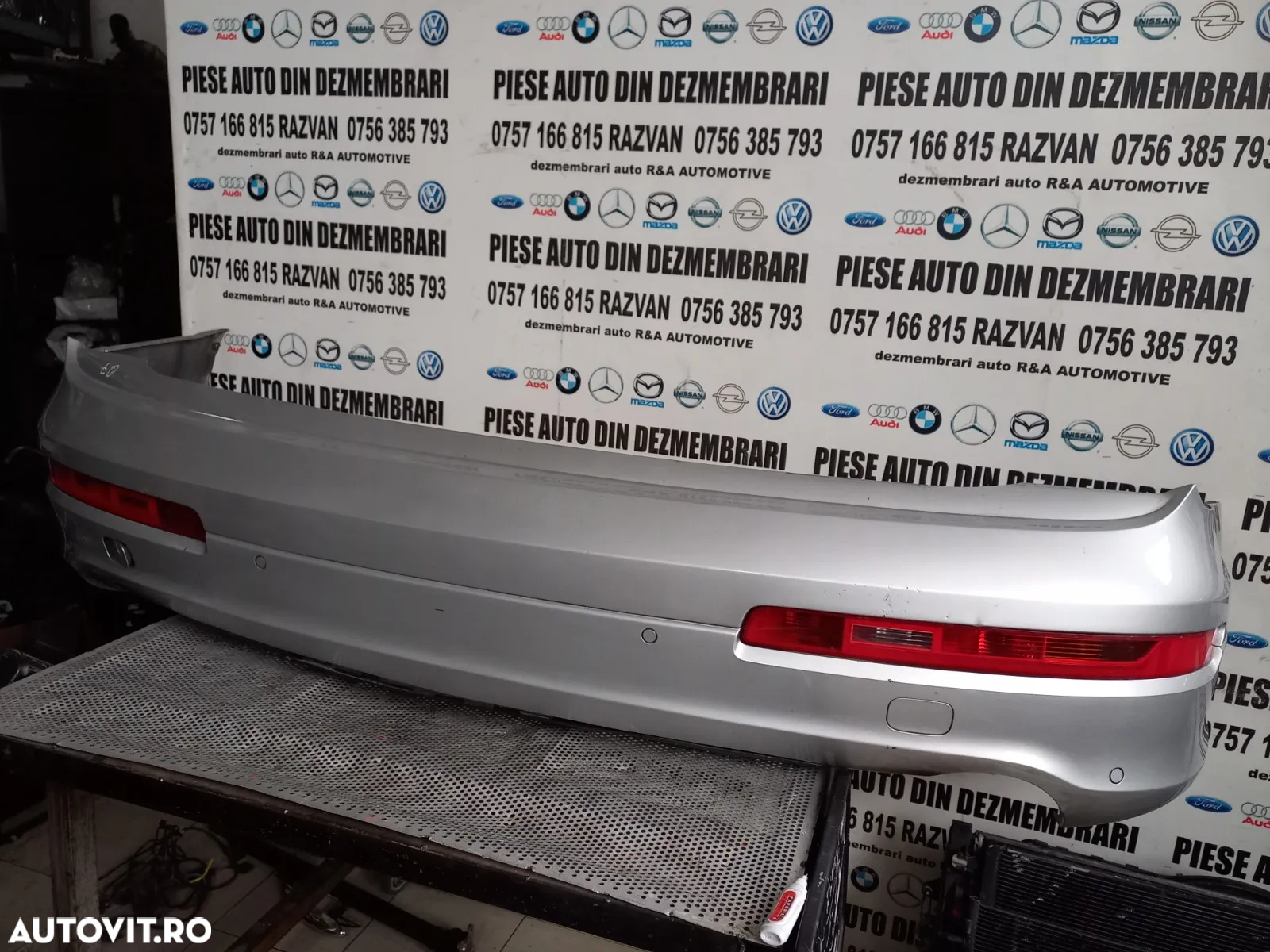 Bara Spate Completa Audi Q7 4L Originala Livram Oriunde - Dezmembrari Arad - 3