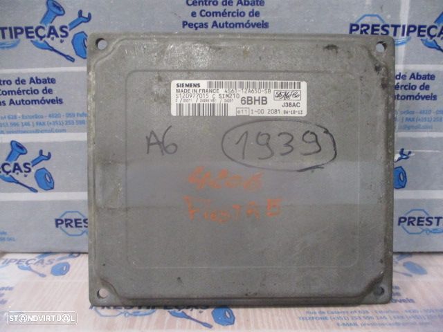 Centralina 4S6112A650SB  S120977015C  FORD FIESTA 5 2004 1.25 '??? 5P CINZA SIEMENS - 2