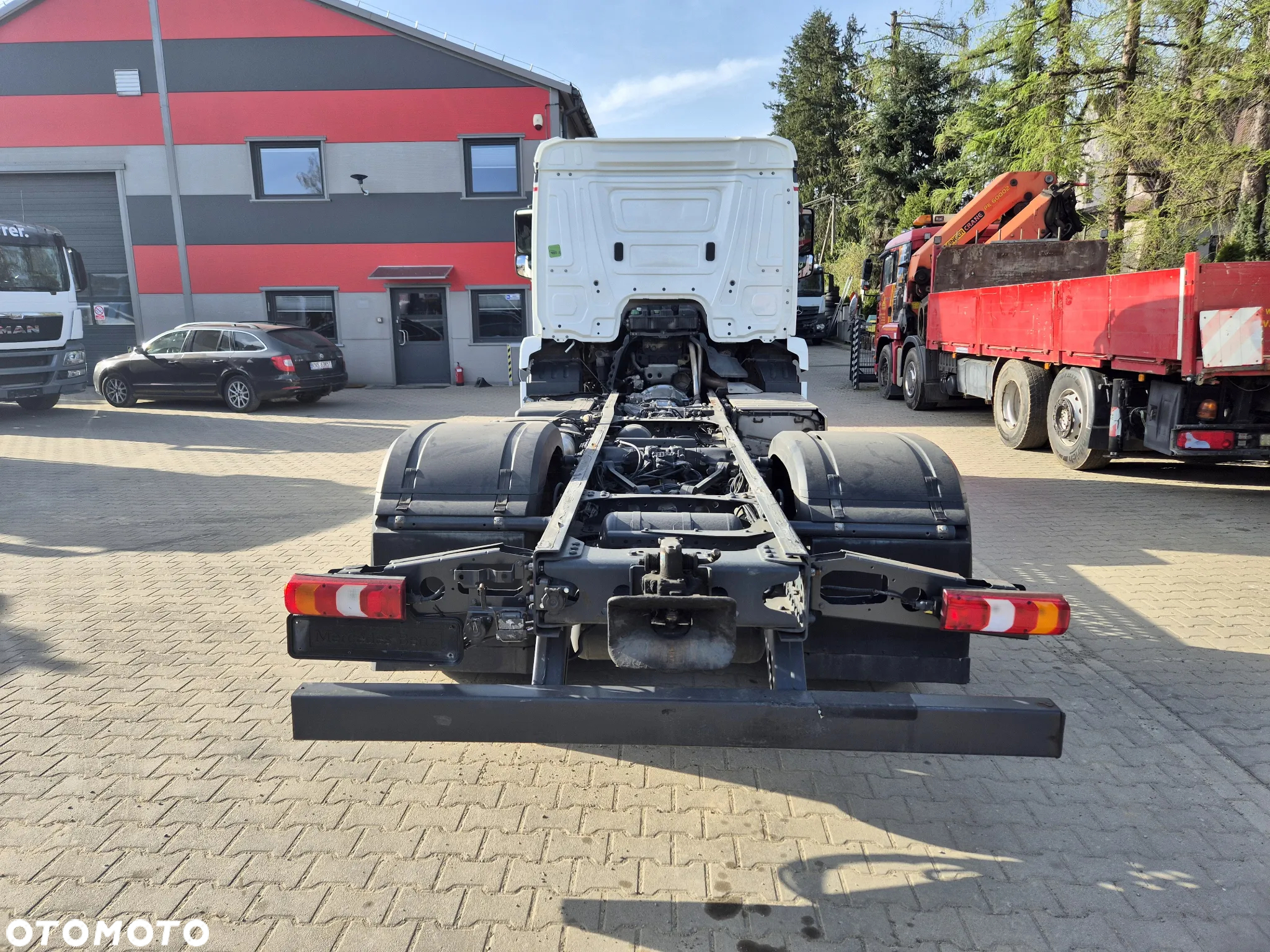 Mercedes-Benz Antos 1843 Euro 6/ Rama do zabudowy 4x2 / Niski/ Dzienny/  Beczka/ Beczkowóz/ Asenizacyjny/ Cysterna/ Wuko/ Hakowiec/ HDS/ Wywrotka/ Specjalny/ Sprowadzony z Niemiec ! - 6
