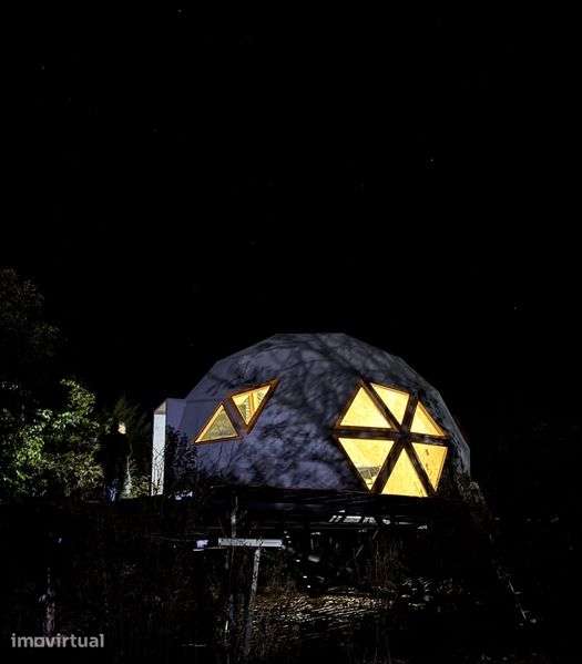 Casa de madeira Dome geodésico - Grande imagem: 3/8