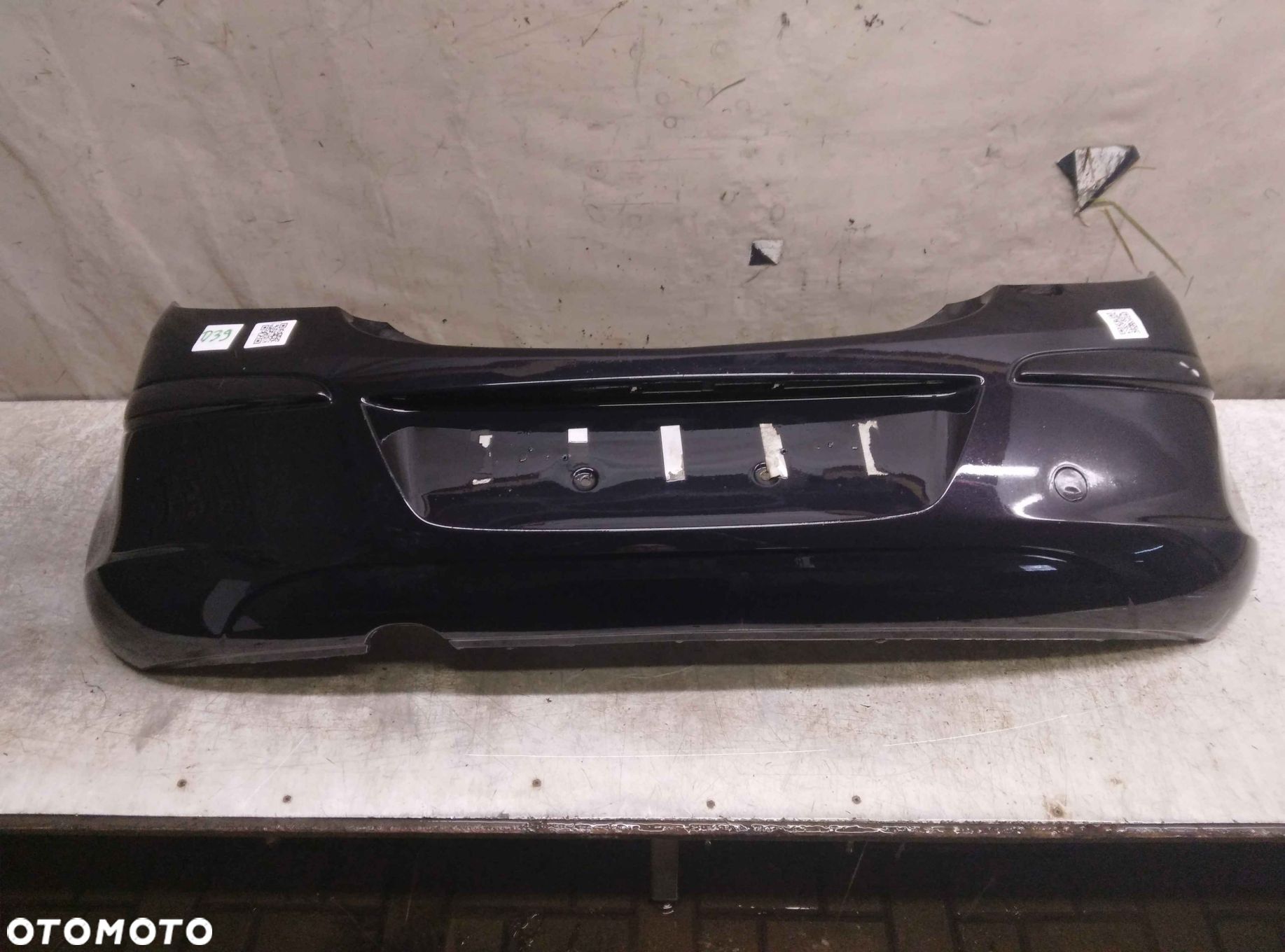 ^ ZDERZAK TYŁ TYLNY OPEL CORSA D Z20R CZARNY - 1