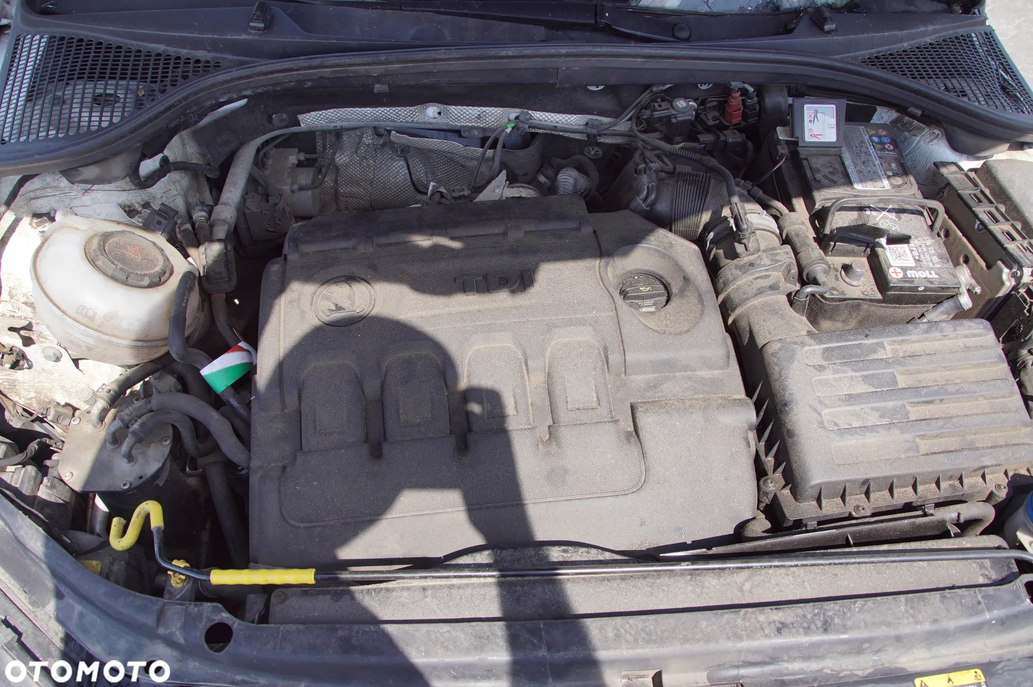 POJAZD NA CZĘŚCI KASACJA SZROT TEL 692324777 Skoda Octavia 3 2.0 tdi crmb 150 kod lakieru LF9E skrzynia pgt hatchback felga amortyzator wtryskiwacz drzwi klapa lampa ćwiartka próg słupek - 4