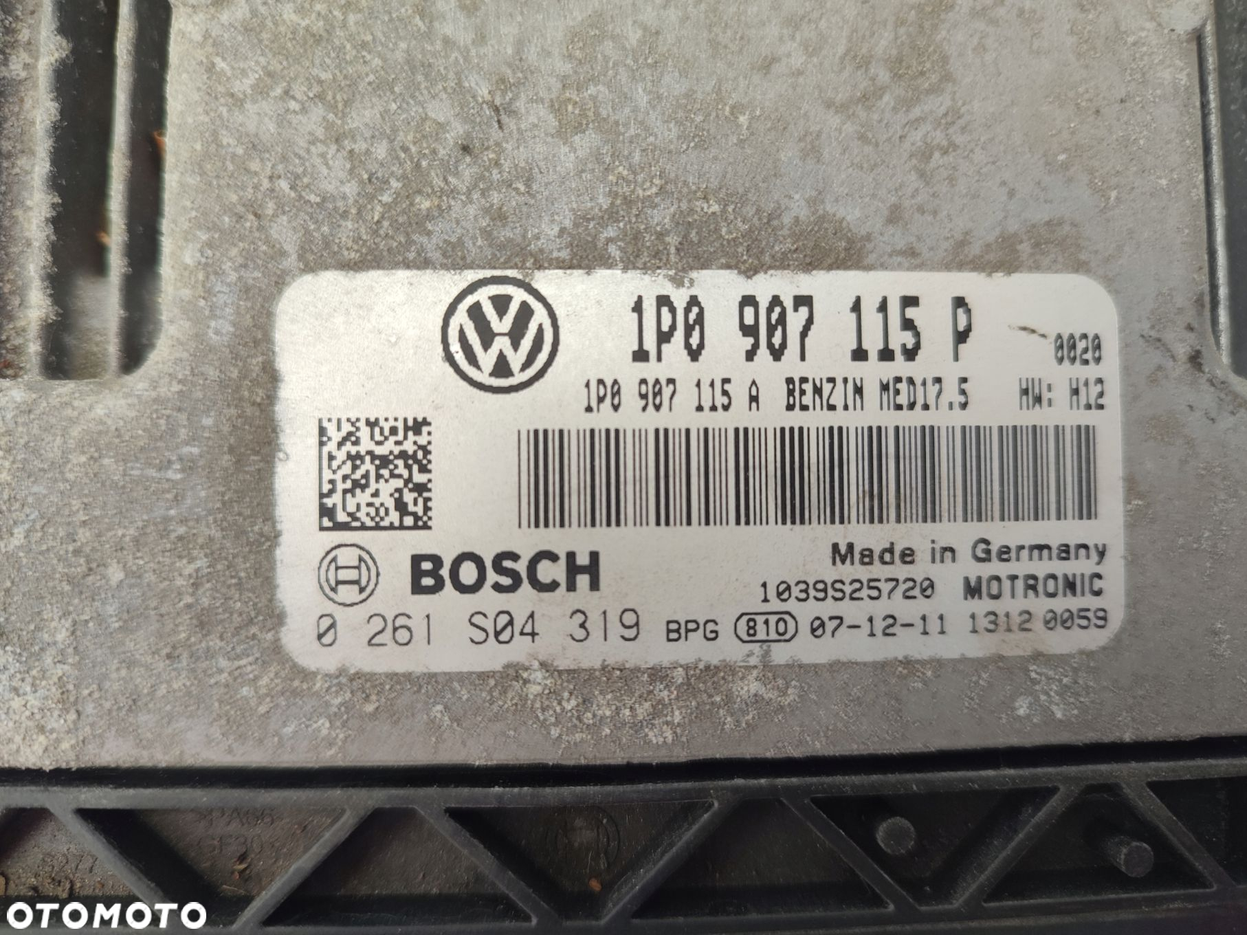 Komputer sterownik silnika SEAT LEON II 1.8TSI 1P0907115P EUROPA - 4
