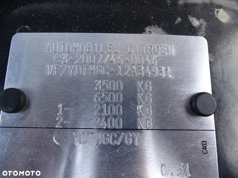 Citroën JUMPER 2,2 HDI-130 Koni , Long długi- DOKA , 7-MIEJSC , HAK ,, brygadówka , - 15