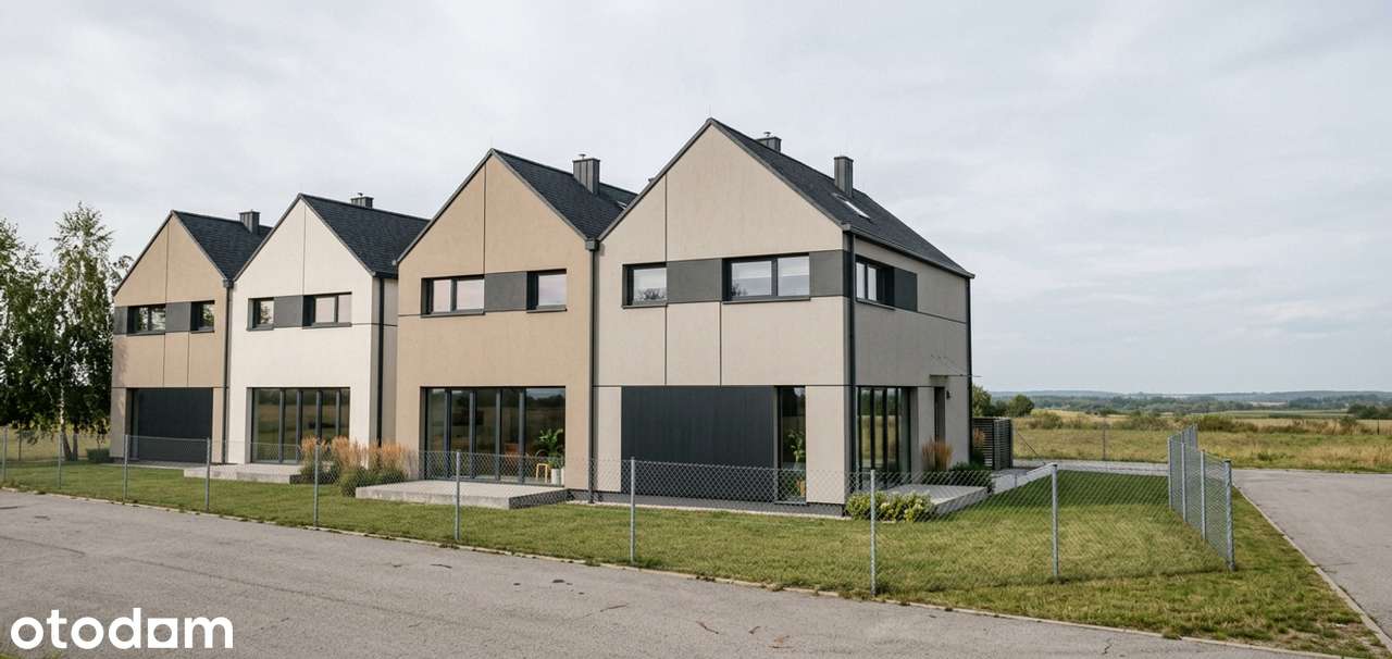 Apartament (bliźniak) Dobrzykowice Kalinowa 5 pokoi, pompa, podłogówka