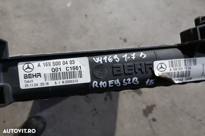 Radiator apa racire motor A1695000403 A1695001704 A1695000403 A169500 - 3