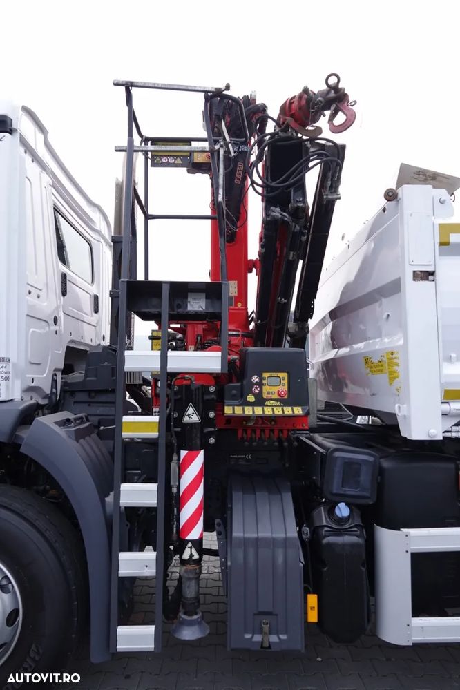 Mercedes-Benz AROCS 2636 / 6x4 / BASCULANTE / HIDROBOARD / + HDS FASSI F 175a / RADIO CONTROL / ROTATOR / EURO 6 / 2016 - 20