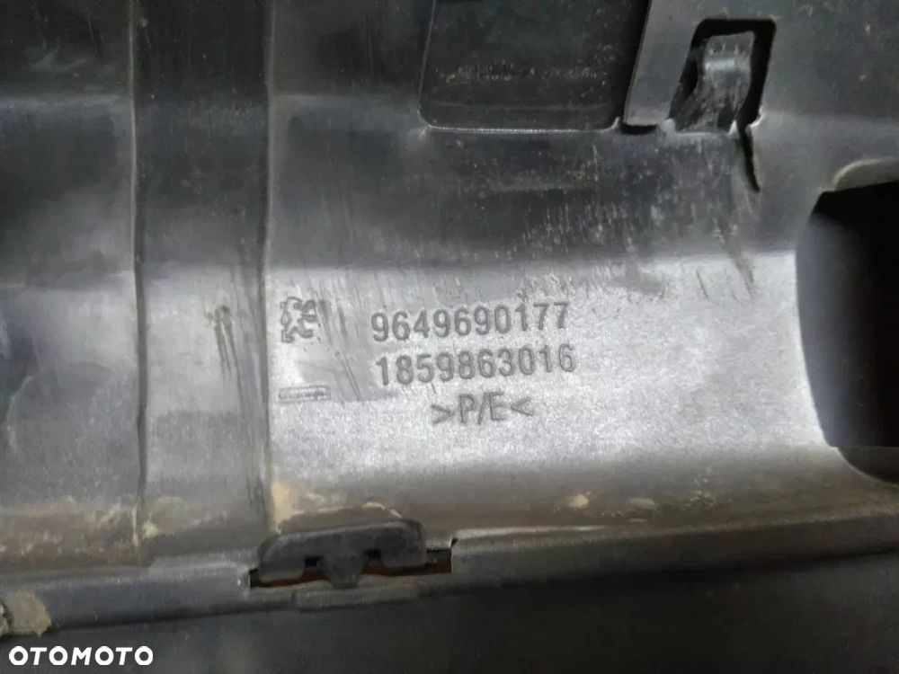 PEUGEOT 207 HB 3D 5D 06-09 zderzak tylny tył pdc LISTWA NAKŁADKA - 7