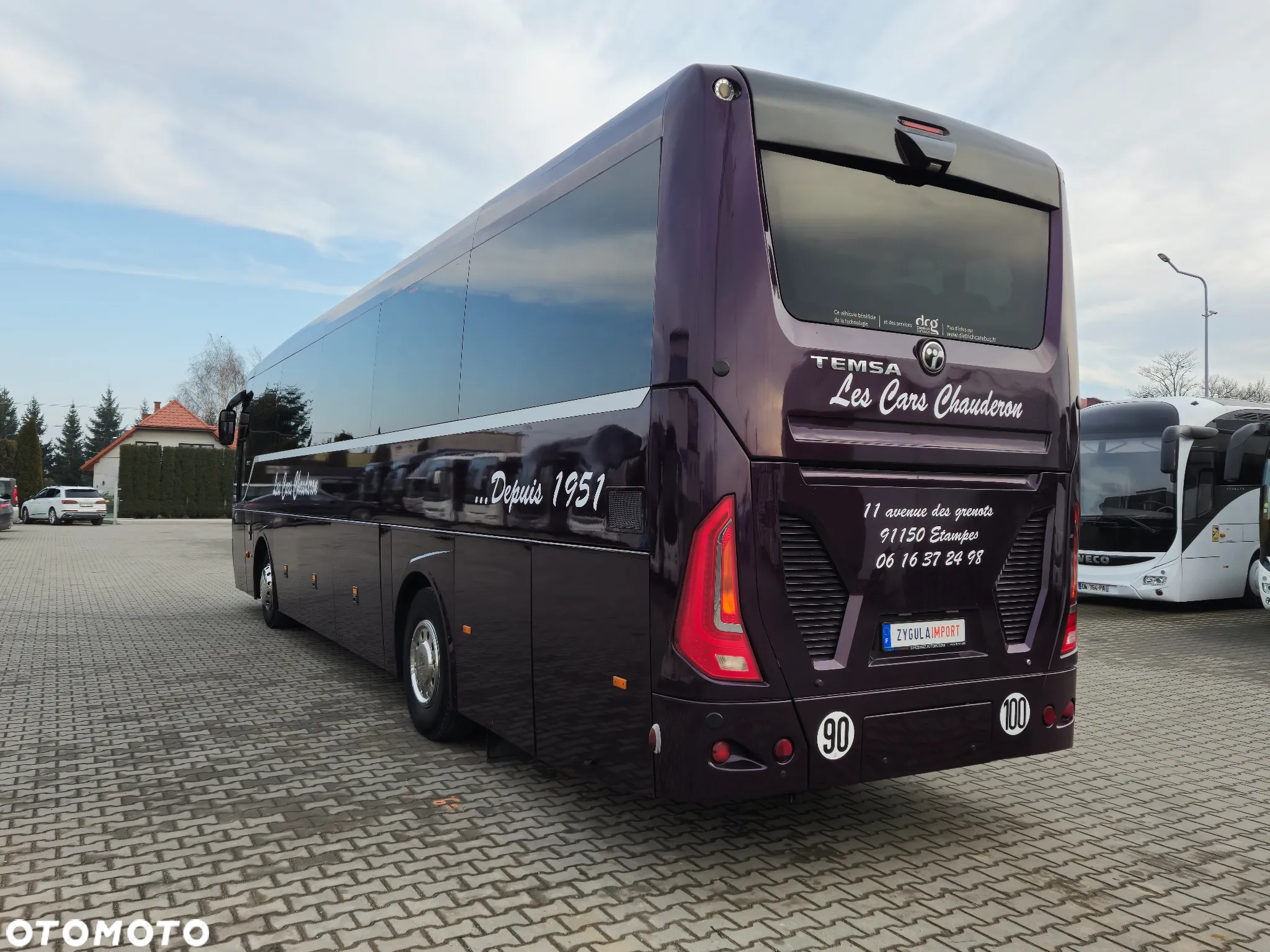 Temsa HD 12 / SPROWADZONA Z FR / 57 MIEJSC / EURO 6 - 7