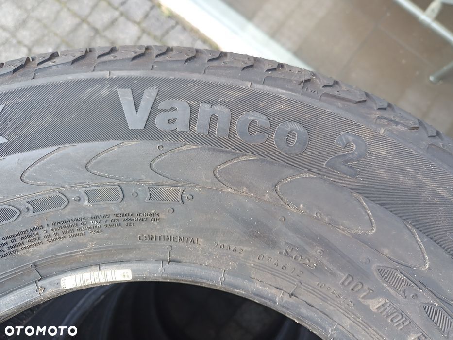195/75R14C 14C Continental lato niejeżdżone KOMPLET PARA - 5