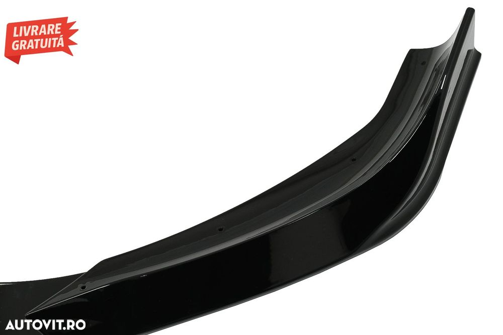 Prelungire Bara Fata BMW X1 SUV F48 Pre-LCI (2015-2019) Negru Lucios- livrare gratuita - 4